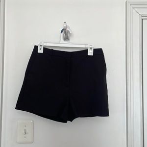 Zara high waisted black shorts